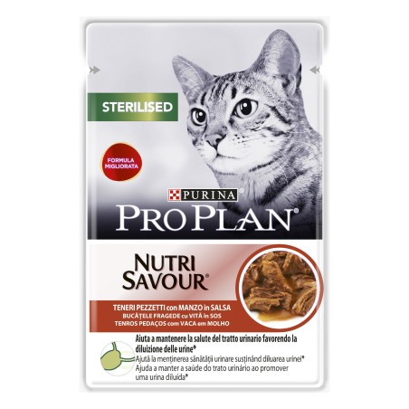 Pro Plan Gato Sterilised Buey 85gr