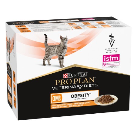 Pro Plan Veterinary Diets Feline Obesity Pouch 10x85gr