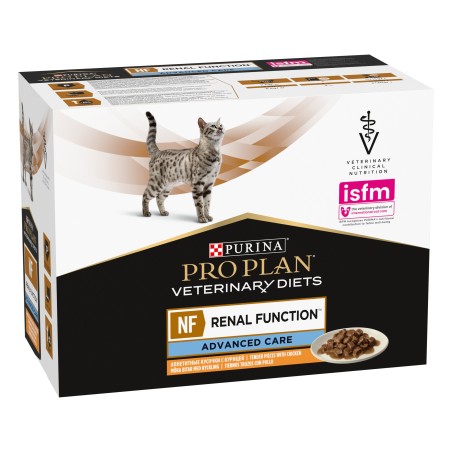 Pro Plan Veterinary Diets Feline Renal Pouch Salmon 10x85gr