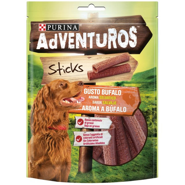 Adventuros Sticks Búfalo Salvaje 120gr