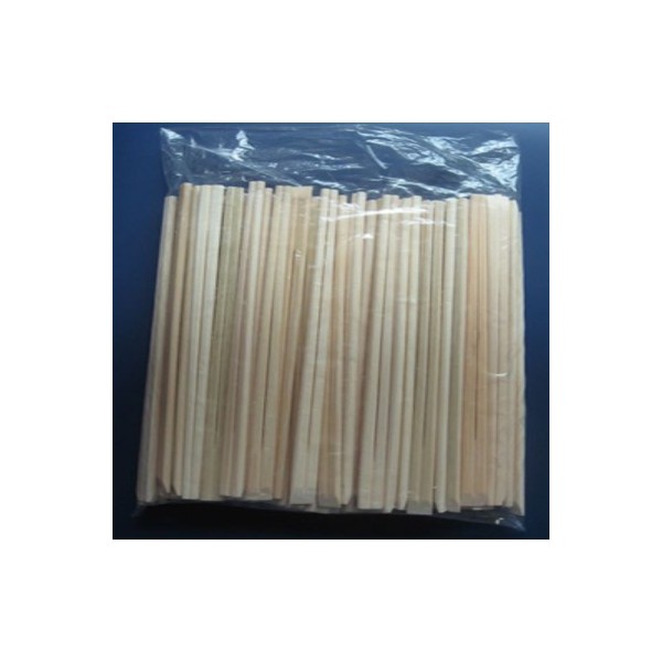 Palillos de Bambu 21cm - Sin Funda - 100 Pares