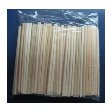 Palillos de Bambu 21cm - Sin Funda - 100 Pares