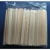 Palillos de Bambu 21cm - Sin Funda - 100 Pares