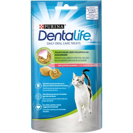 Dentalife Daily Oral Care Cat Salmón 40gr