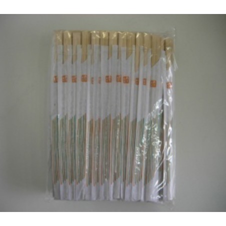 Palillos de Bambu 21cm - Con Funda - 100 Pares