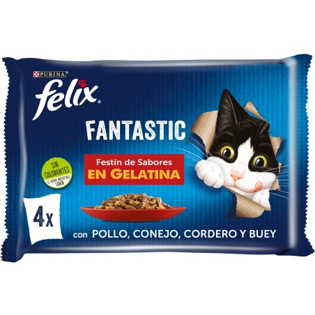 Felix Fantastic Selecciones Favoritas 4x85gr Expostor 12uds