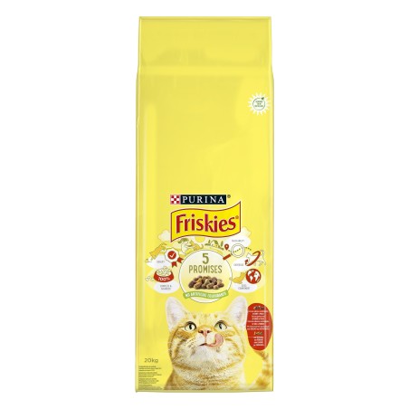 Friskies Gato Buey, Pollo y Verduras 20Kg