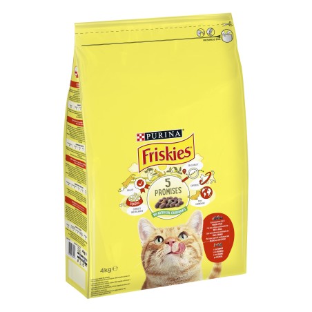 Friskies Gato Buey, Pollo y Verduras 4kg