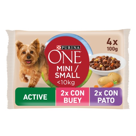 One Mini Adulto Buey -  Pato en Salsa 4x85gr