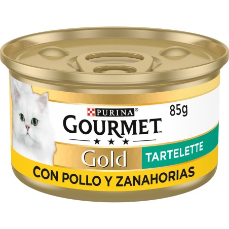 Gourmet Gold Tartelette Pollo y Zanahoría 85gr