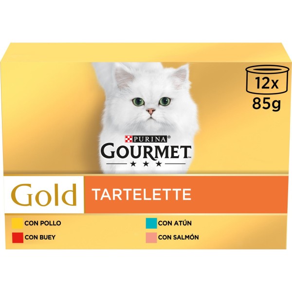 Gourmet Gold Tartelette Surtido12x85g (Indivisible)