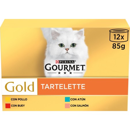 Gourmet Gold Tartelette Surtido12x85g (Indivisible)