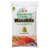 Kona Wasabi Kinjirushi bits con trocitos - 1kg