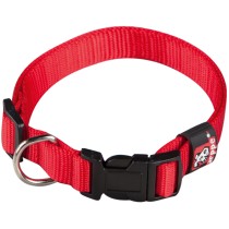 Collar Nylon Basic T 10 Rojo