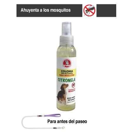 Colonia Sin Alcohol Citronela Anti Mosquitos 125ml