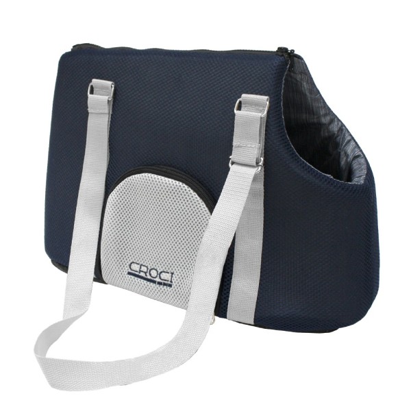 Bolso Odette Azul-Gris 40x20x30cm