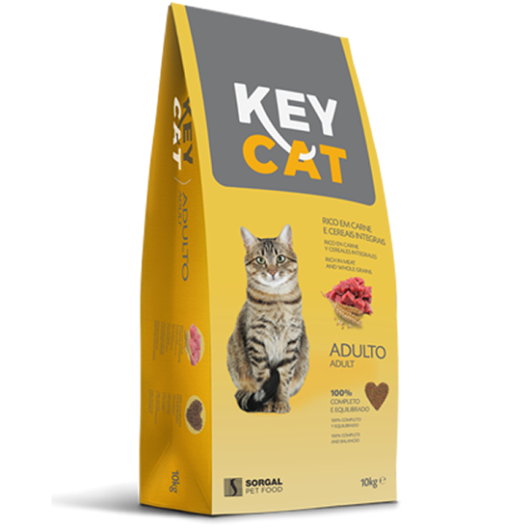 Key Cat Mix Carnes 10kg