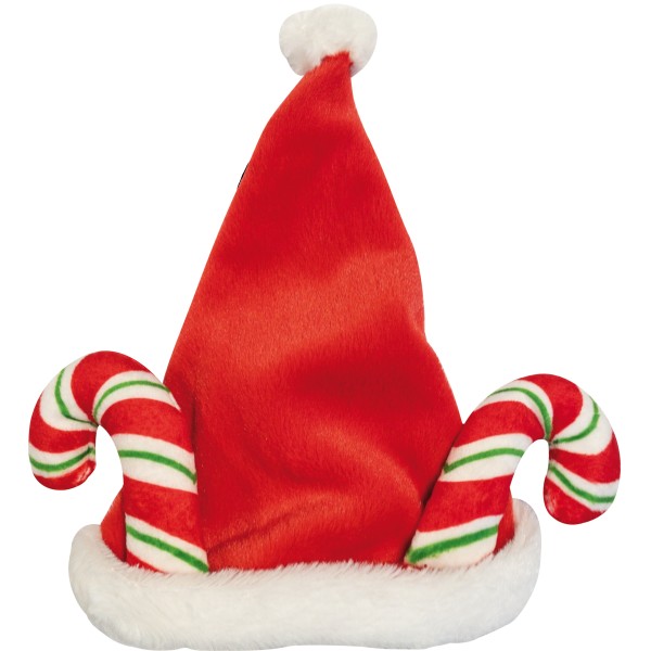 Sombrero Navidad Santa Claus con Bastones 15cm