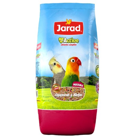 Mixt. Agapornis y Ninfas Jarad Active 1kg