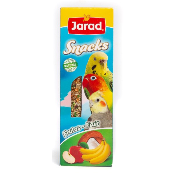 Snacks Agaporni-Periquito-Ninfa (Fruta)Jarad 2uds