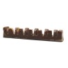 Snack Perros Barritas Chocolate Navidad