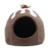 Caseta Navidad Pudding 38x38x35cm