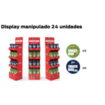 Expositor Navidad  Snacks Friskies y Félix 24uds.