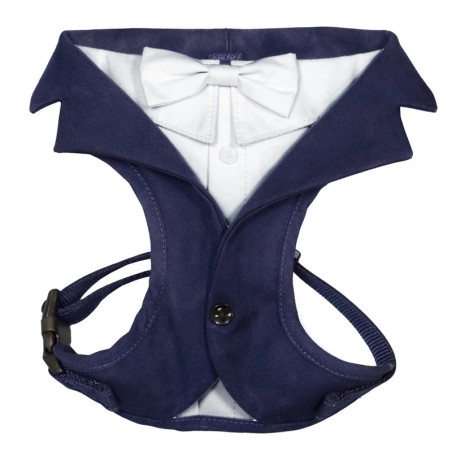 Arnés Smoking Ceremonia Groom Azul T-XS 30-39cm
