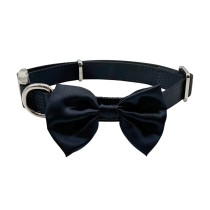 Collar con Pajarita Ceremonia Azul S1 5x28-44cm