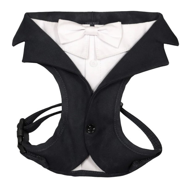 Babero Ceremony Groom Negro T-M  42-55cm