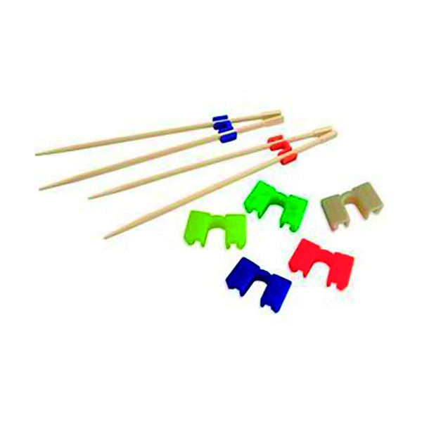 Sujeta Palillos Plastico 100uds