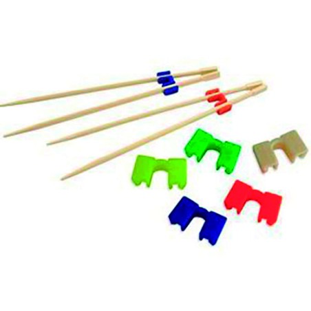 Sujeta Palillos Plastico 100uds
