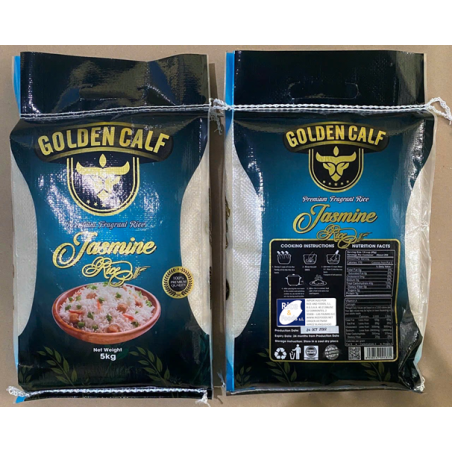 Arroz Golden Calf Jasmine Premium 5kg