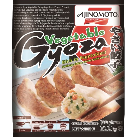 Gyoza de Verduras Yasai 600gr - 30 pzs