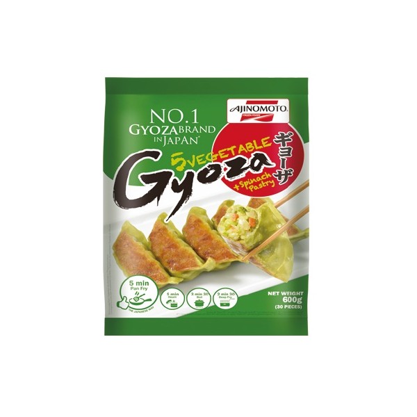 Gyoza Verduras VERDE "Ajinomoto" 600g - 30 pzs