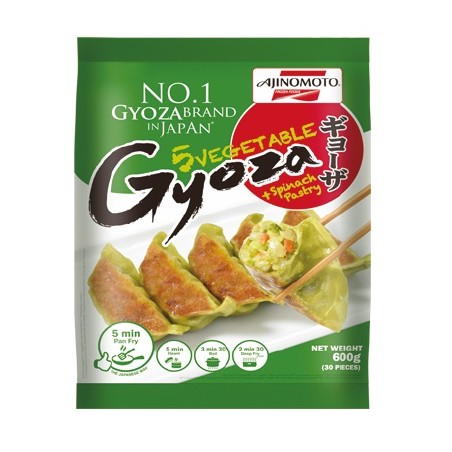 Gyoza Verduras VERDE "Ajinomoto" 600g - 30 pzs