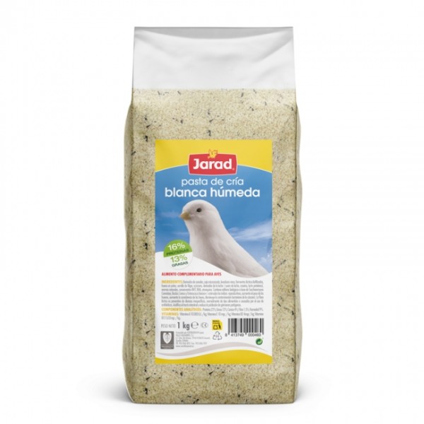 Pasta Cría Blanca Húmeda C/Almendras 25kg