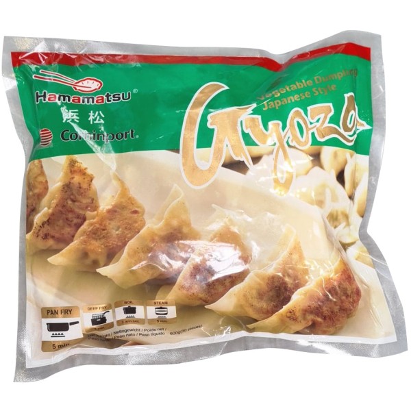 Gyoza Vegetales "Hamamatsu"  600gr - 30 pzs