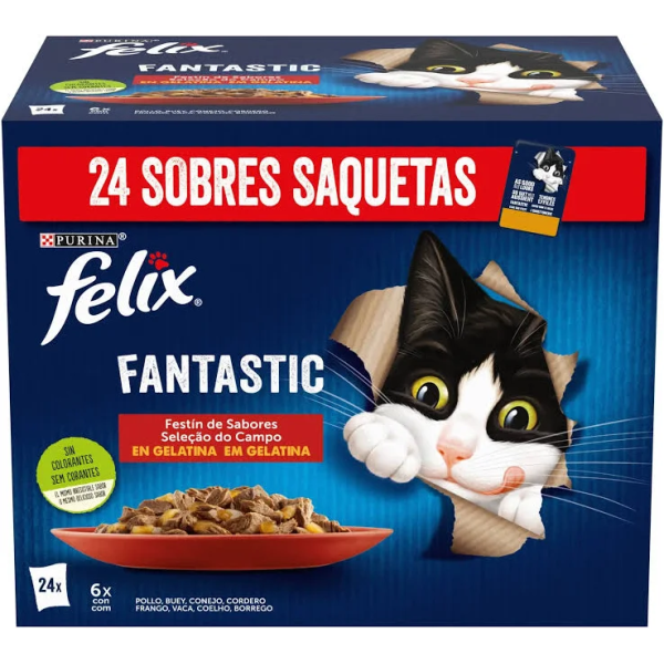 Felix Fantastic Campo Pack 24uds