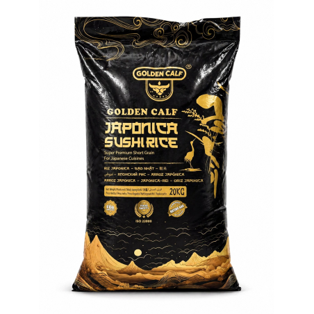 Arroz Golden Calf Japónica Sushi Rice 20kg