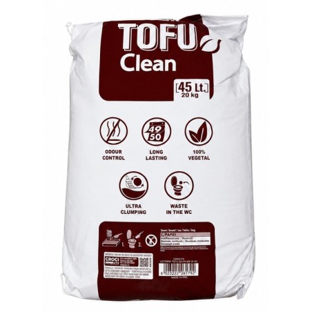 Lettiera Tofu Clean 20kg