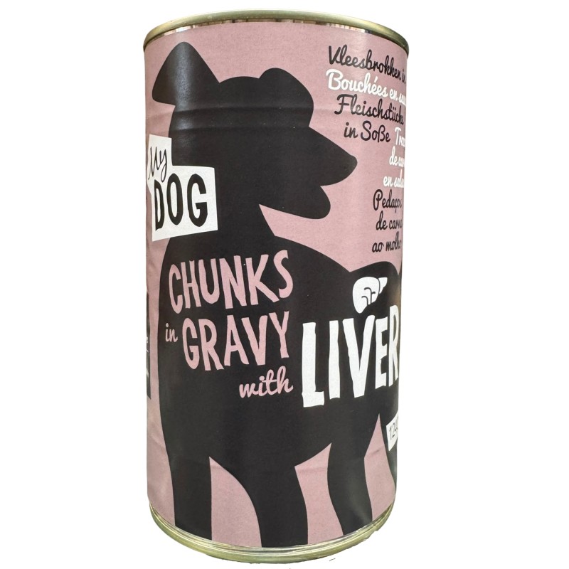 Lata Perro "MyDog" Hígado 1240gr